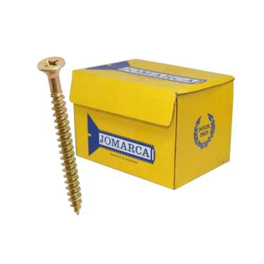 Imagem de Kit Parafuso Cabeça Chata Philips 4,0x40mm (100 Pçs) - Jomarca