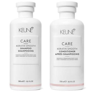 Imagem de Kit Keune Care Keratin Smooth - Shampoo 300 Ml + Condionador 250 Ml