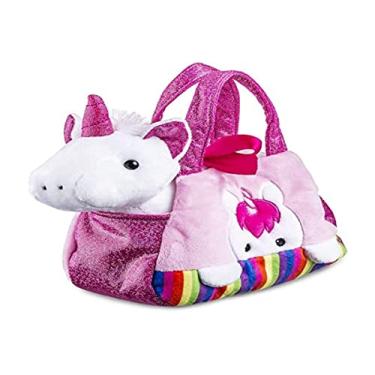 Imagem de Pel�cia Cutie Handbags Unic�rnio Rosa Multikids - BR1711