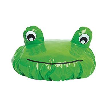 Imagem de Touca de Banho Infantil 3D, Ricca, Panda/Sapo/Porco