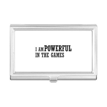 Imagem de Porta-cartões I Am Powerful in The Games