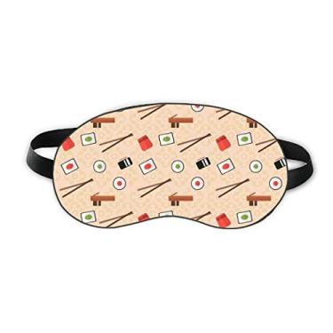 Imagem de Japan Pink Sushi Hashi Sleep Eye Shield Soft Night Blinfold Shade Cover