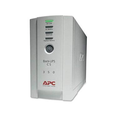 Imagem de APC Protetor de sobretensão de bateria, fonte de alimentação de bateria reserva 350VA, BK350 Back-UPS