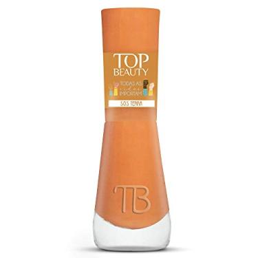 Imagem de Top Beauty Esmalte Para Unha Premium Cremoso 396 Sos Terra