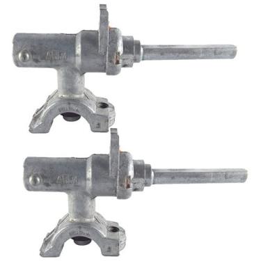 Imagem de Registro Ramal Fogão Continental Kit 2 Peças