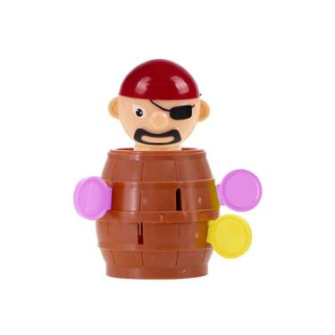 Imagem de Barril Pula Pirata Brinquedo Novo Na Caixa - Jogo Infantil