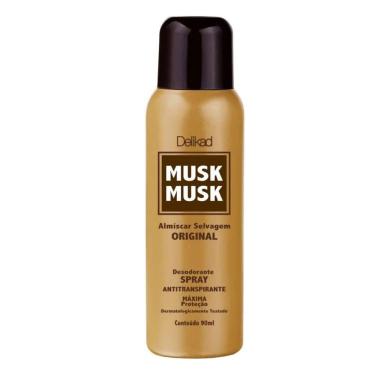 Imagem de Desodorante Delikad Musk Musk Almíscar Selvagem 90Ml