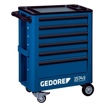 Imagem de Carro para Ferramentas com 6 Gavetas - Gedore 001046