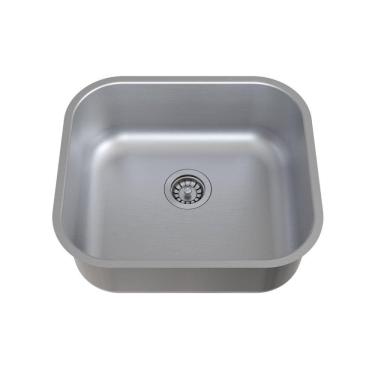 Imagem de Cuba N3 em Aço Inox Escovado GhelPlus Escovado