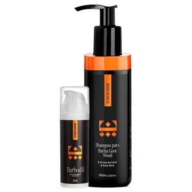 Imagem de Kit Blend Turbodil + Shampoo Para Barba Goot Wood Embaixador 200Ml