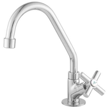 Imagem de Torneira Cozinha Bancada Bica Móvel 1/4 Volta Marchezan