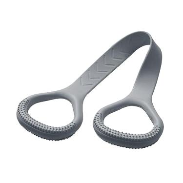 Imagem de Faixa elástica de resistência de 8 formatos, corda elástica de alongamento, faixa de resistência fitness para treino, pilates, academia, treinamento, PRETO