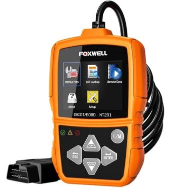 Imagem de FOXWELL NT201 OBD2 Scanner Automotivo em Portugues Brasil Motor de Verificação do lLeitor de Código Profissional Ferramentas de Diagnóstico OBD2