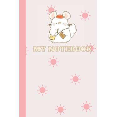 Imagem de My Notebook: cute pink aesthetic sun mouse notebook