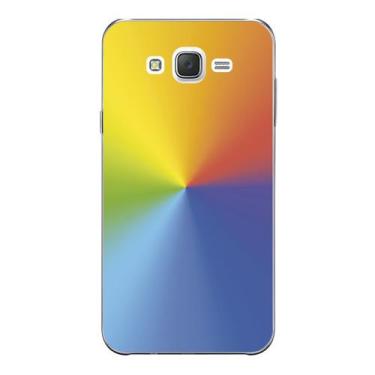 Imagem de Capa Case Capinha Samsung Galaxy  J5  Arco Iris Degradê - Showcase