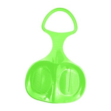 Imagem de UGPLM Trenó de neve trenó durável tobogã grama deslizante trenó downhill trenó luge para meninos meninas crianças adultos, Verde