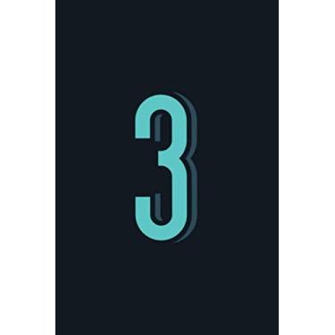 Imagem de 3: Monogram Lucky Number Personalized Black Blank Page Notebook. The Perfect Tool and Gift for Travellers, Artists, School and College Students who love to Doodle, Write, Journal, Sketch, and Draw