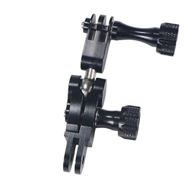 Imagem de DAGIJIRD Black 360° Degree Rotation Ball Joint Buckle Mount Adapter for GoPro hero6/5/4 CNC