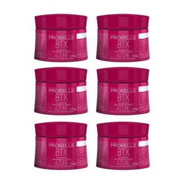 Imagem de Botox Capilar Probelle Azure 150G - Kit Com 6Un