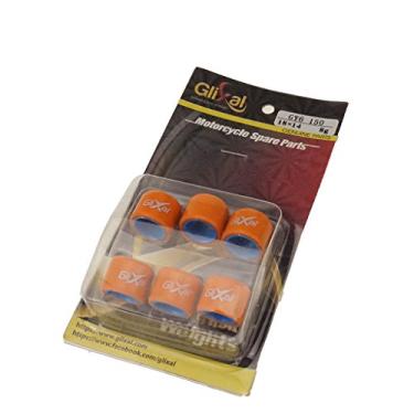 Imagem de Glixal ATKS-04016 18 x 14 mm Conjunto de pesos variadores de corrida de alto desempenho 152QMI 157QMJ GY6 125cc 150cc scooter moped ATV Go-Kart (8 gramas)