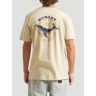 Imagem de Camiseta Juvenil Hurley HYTS010658 - Areia-Masculino