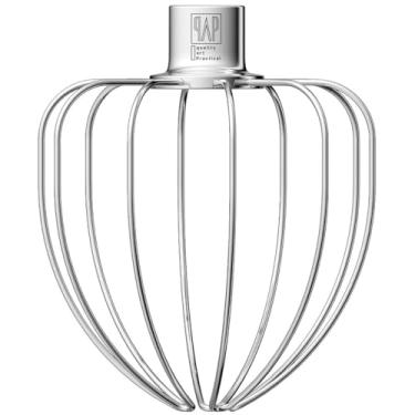 Imagem de Chicote de arame de aço inoxidável para batedeira KitchenAid 7QT Bowl-Lift Stand