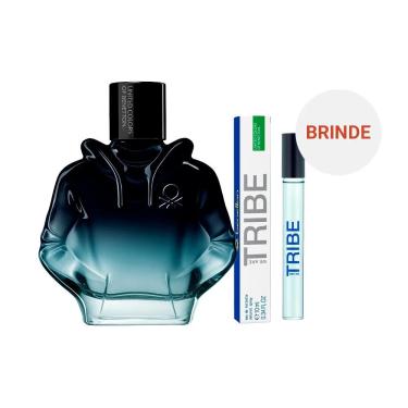Imagem de Benetton Tribe Intense Edp Perfume Masculino 90Ml + Brinde