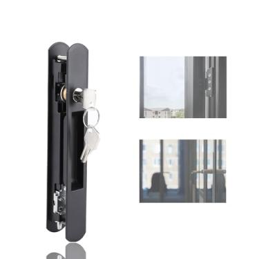 Imagem de Fechadura de porta dupla, design de gancho de dupla face, fechadura de portão moderna e elegante para casa