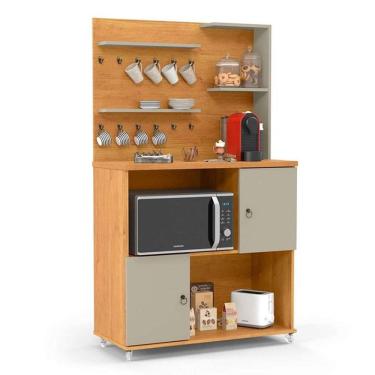 Imagem de Armário Multiuso 2 Portas Cantinho Do Café Aconchego