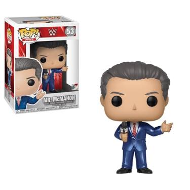 Imagem de Funko Pop! WWE: Boneco de vinil de Vince McMahon (acompanha caixa protetora Pop)