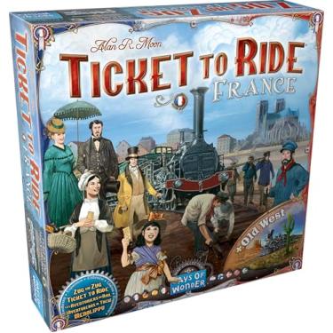Imagem de Galápagos, Ticket to Ride: França (Expansão), Jogo de Tabuleiro para Amigos, 2 a 6 jogadores, 30-60 minutos por partida