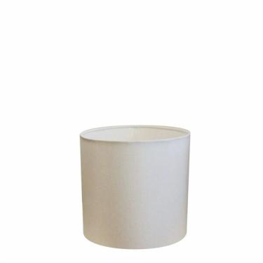 Imagem de Cúpula Abajur Cilíndrica Cp-8005 Ø18x18cm Branco