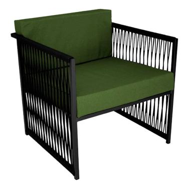 Imagem de Poltrona Santiago para Área Externa de Corda Náutica