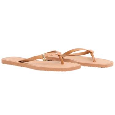 Imagem de Chinelo Bico Quadrado Colors Pingente Logomarca Lança Perfume (Coconut, BR, Adulto, Numérico, 35)