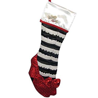 Imagem de Pantufas rubi Wizard of Oz Wicked Witch Legs Christmas Stocking OZ7141 New Adler