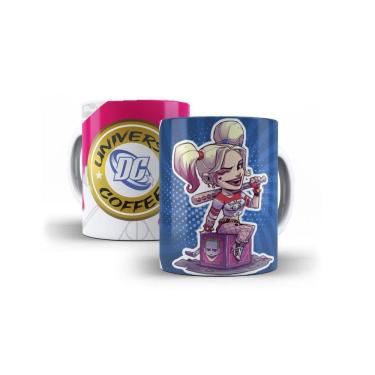 Imagem de Caneca Arlequina Esquadrão Geek