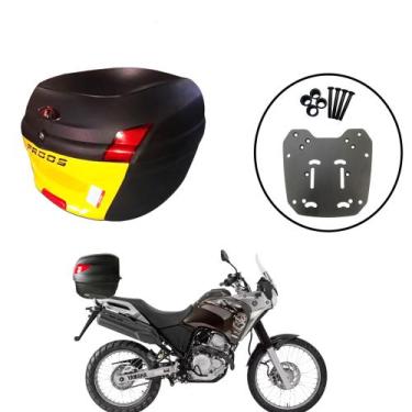 Imagem de Baú 34 Litros Awa Proos + Sup Baú Sup Ténéré 250 16-18, Amarelo