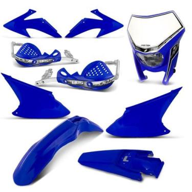 Imagem de Kit Peças Plástico Crf 230 2008/14 - Pro tork, AZUL, Único