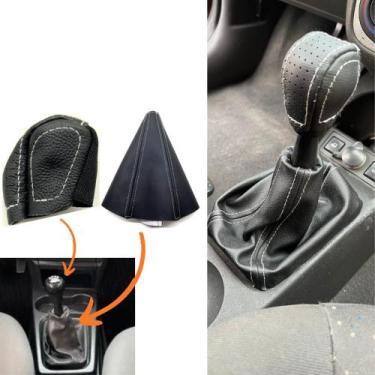 Imagem de Kit Capa E Coifa Alavanca Câmbio Manual Meriva 2003 2004 2005 2006 200