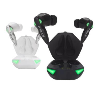 Imagem de Fone De Ouvido Gamer Bluetooth 5.3 Sem Fio Tws Microfone - IT Blue