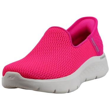 Imagem de Skechers Tênis feminino sem cadarço Go Walk Flex-relish, Rosa choque, 39
