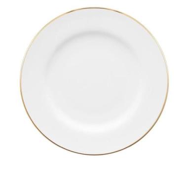 Imagem de Jogo Pratos Rasos  Flamingo Sofia Ouro  28cm 6un Oxford