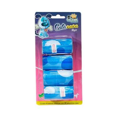 Imagem de Refil Cata Caca Savana Azul para Cães
