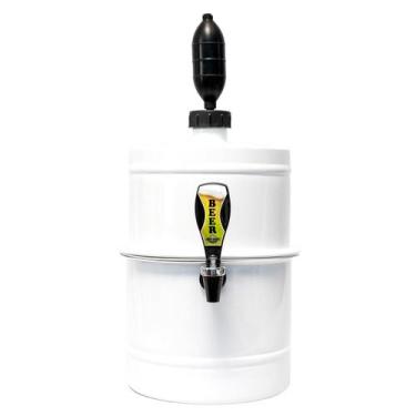 Imagem de Chopeira 100% Alumínio Branca Cabe 7 Garrafas 600ml 12 Latas - Beer Ch