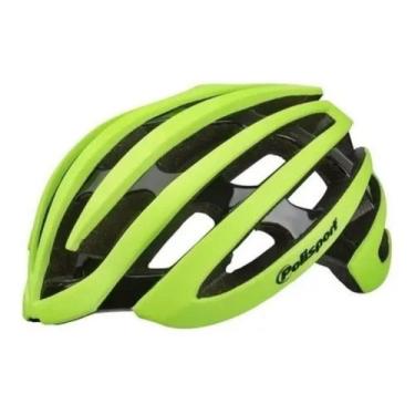 Imagem de Capacete Ciclismo Bike MTB Bicicleta Speed Polisport Light Road Amarel