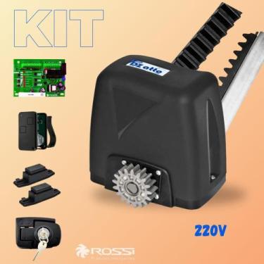 Imagem de KIT MOTOR DE PORTÃO DZ ATTO TURBO 350KG 127v/220v + 3 MT DE CREMALHEIR