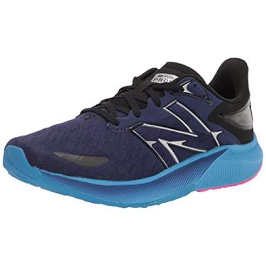 Imagem de New Balance FuelCell Propel V3 Speed Tênis de corrida feminino, Maré Noturna/Hélio/Rosa Brilho, 10
