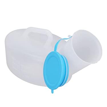 Imagem de Garrafa de Xixi Portátil à Prova de Vazamento de Grande Capacidade Mictório Feminino Masculino para Pacientes Idosos de Hospitais de Viagem (800ml Masculino)