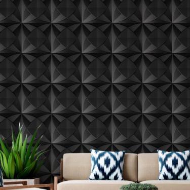 Imagem de 30 Placas PVC 3d Revestimento de Parede Decorativa Mini Dakar Alto rel