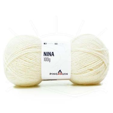 Imagem de Lã Nina Pingouin 100g, 004 CRU